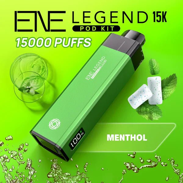 ENE Legend 15K Prefilled Vape Pod Kit | Only £8.99 | Limited Time Offer | 3 For £24.99