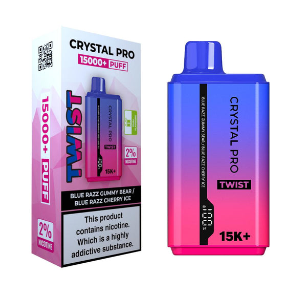 Crystal Pro Twist 15000 Prefilled  Vape kit