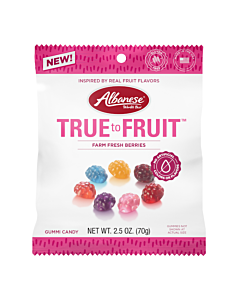 Albanese Gummi Candy 70g–85g – Farm Fresh Berries, Jolly Gingerbread & Snowmen & Trees