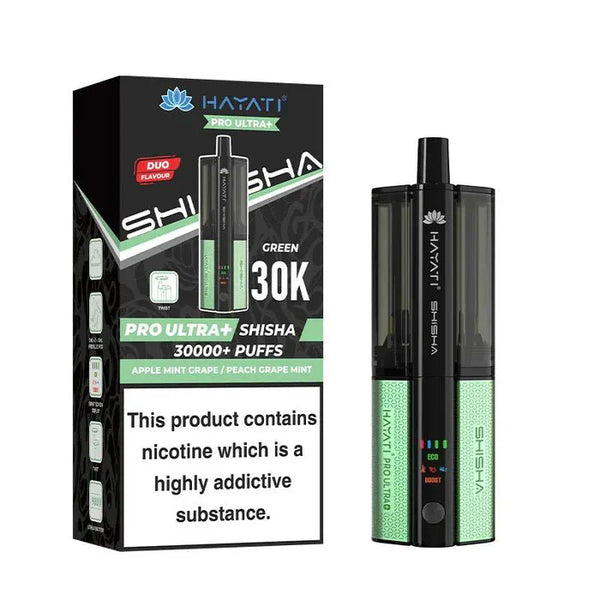Hayati Pro Ultra Plus Shisha 30K Prefilled Pod Kit| £10.99 | 3 For £30