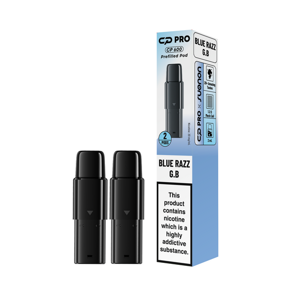 CP Pro 600 Prefilled Pods (Pack of 2)
