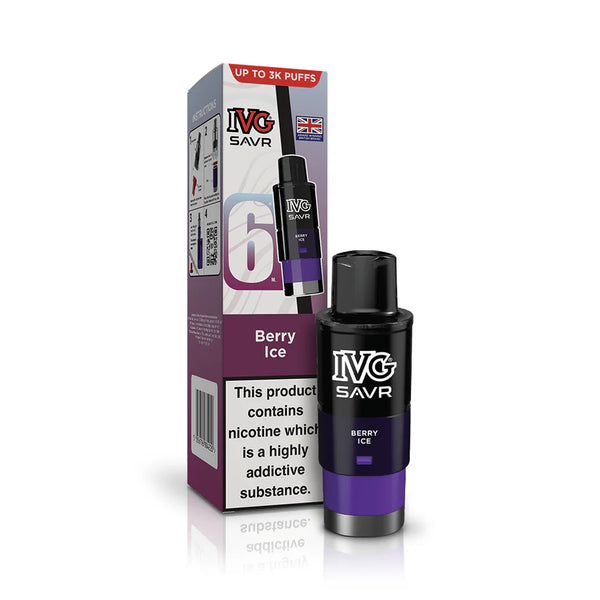 IVG SAVR 3000 Refill Pods | Only £3.99