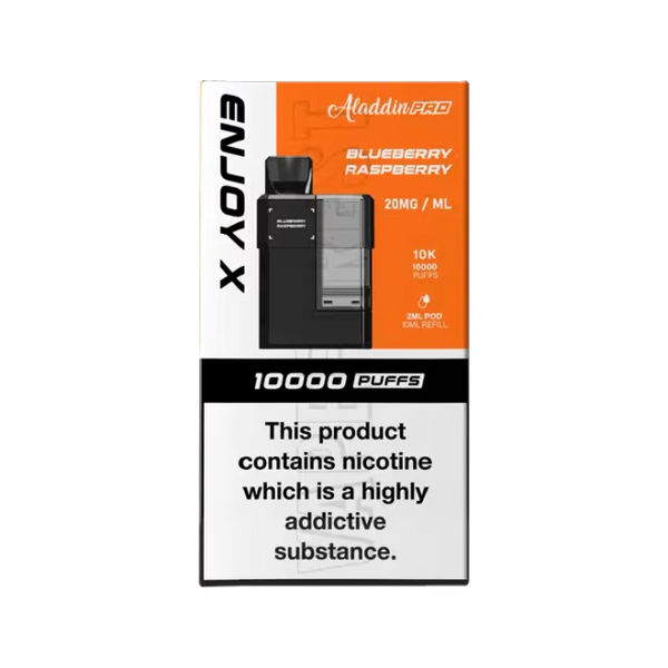 Aladdin Pro Enjoy X 10000 Prefilled Pods | Only £6.50 | Any 3 for £17.99
