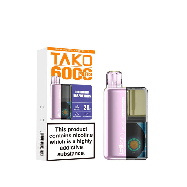 SKE Sikary TAKO SP6000 Prefilled Pod Kit | Only £11.99 | Any 3 For £29.99