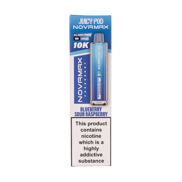 Juicy Pod Novamax 10K Prefilled Pod Vape Kit - Box Of 5