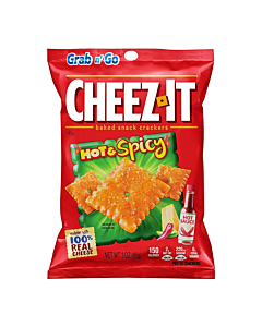 Cheez-It Baked Crackers 85g – Hot & Spicy, Cheddar Jack & White Cheddar