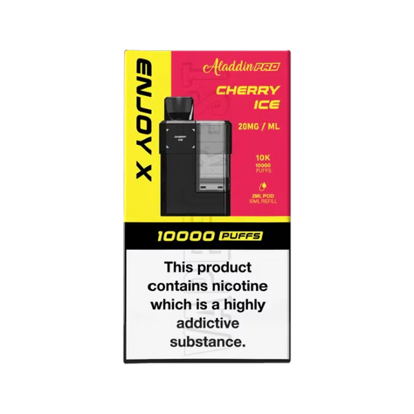 Aladdin Pro Enjoy X 10000 Prefilled Pods | Only £6.50 | Any 3 for £17.99
