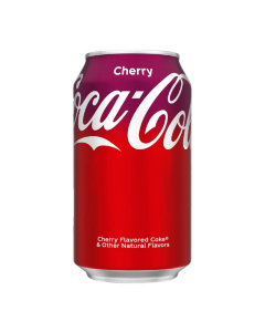 Coca-Cola USA Flavoured Soda 355ml – Vanilla, Cherry & Orange Cream