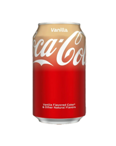Coca-Cola USA Flavoured Soda 355ml – Vanilla, Cherry & Orange Cream