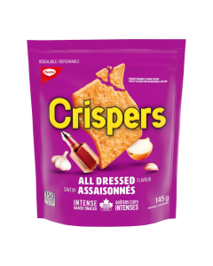 Crispers Canadian Flavour Crackers – 145 g Assorted Pack