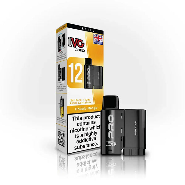 IVG Pro 12 Prefilled Pods | Only £6.99 | Any 3 For £17.99