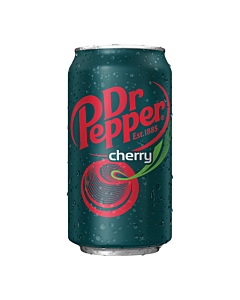 Dr Pepper Cherry 330ml EU – Cherry Flavoured Soft Drink
