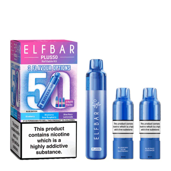 Elf Bar Plus 50 Vape Kit-Box of 5