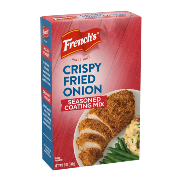 French’s Crispy Fried Onion Seasoned Coating Mix 141g – Crunchy Flavour Coating for Fried Foods