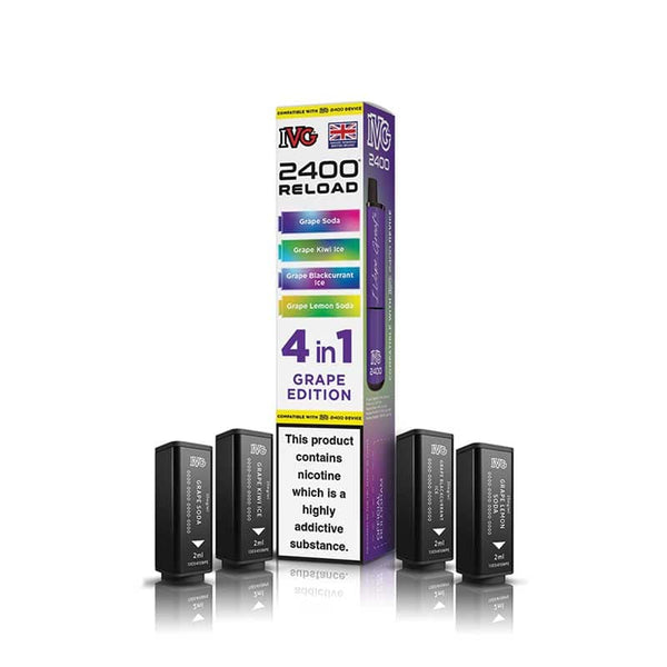 IVG 2400 Reload Prefilled Pods | Only £20.99 | Any 3 For £20.99