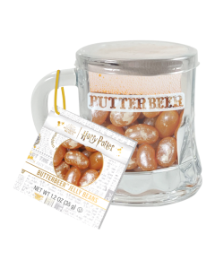 Harry Potter Butterbeer Mini Glass Mug with Jelly Beans (35g)