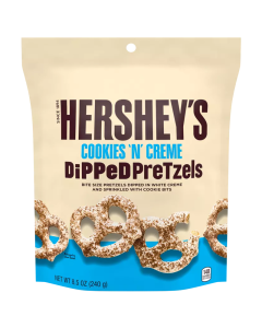 Hershey’s Cookies ‘N’ Creme Dipped Pretzels