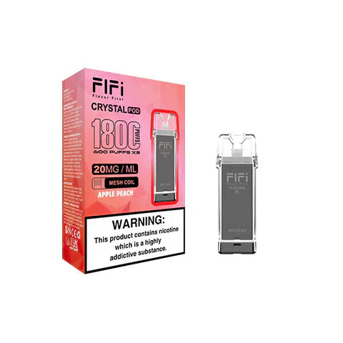 Flfi Crystal Replacement Vape Pods 1800 Puffs