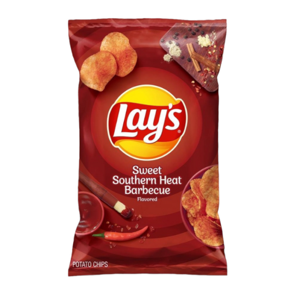 Lay’s Sweet Southern Heat Barbecue Potato Chips – 6.5oz (184.2g)
