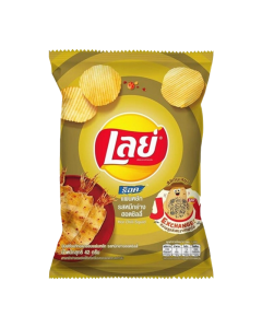 Lay’s Asian Flavour Crisps – Grilled Prawn Seafood Sauce, Hot Chili Squid & Nori Seaweed (42 g Each)