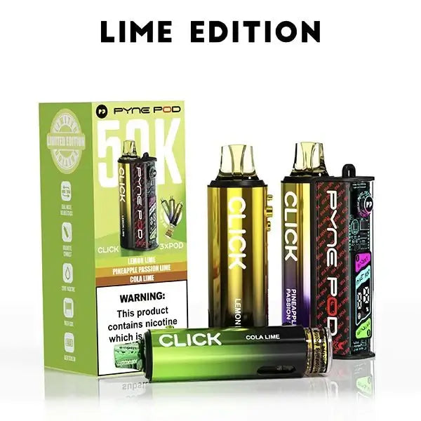 Pyne Pod Click 50K Prefilled Vape | TPD - Box of 5