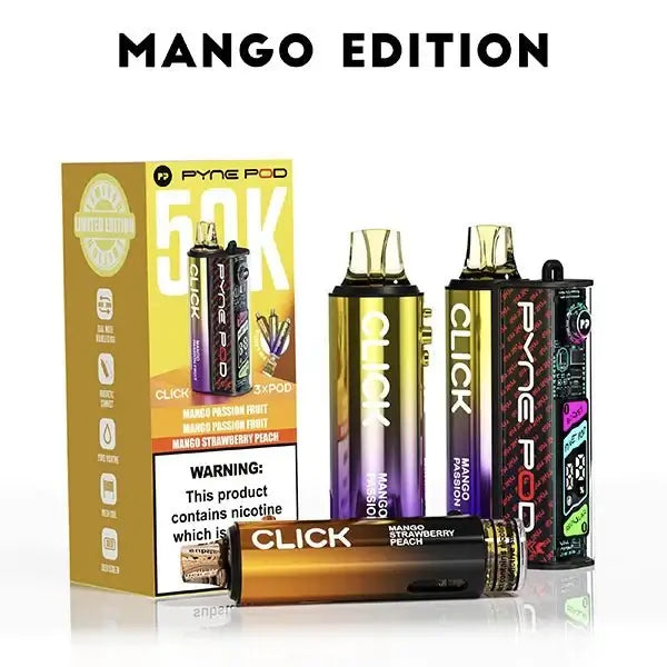 Pyne Pod Click 50K Prefilled Vape | TPD - Box of 5