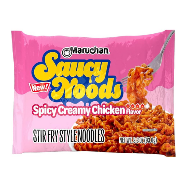 Maruchan Saucy Noods – Spicy Chicken & Spicy Creamy Chicken (93.6g)