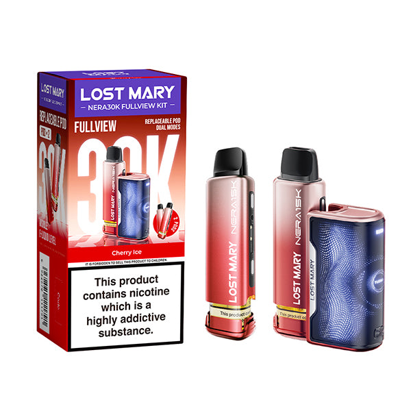 Lost Mary Nera30K Fullview Prefilled Pod Kit