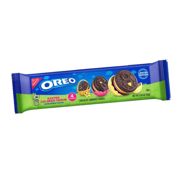 Oreo Easter Colored Creme Sandwich Cookies - 2.04oz (58g)