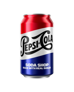 Pepsi Real Sugar & Wild Cherry Soda 355ml – Classic American Cola