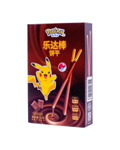 Pokemon Stick Chocolate – 52 g – Crunchy Chocolate‑Coated Biscuit Snack