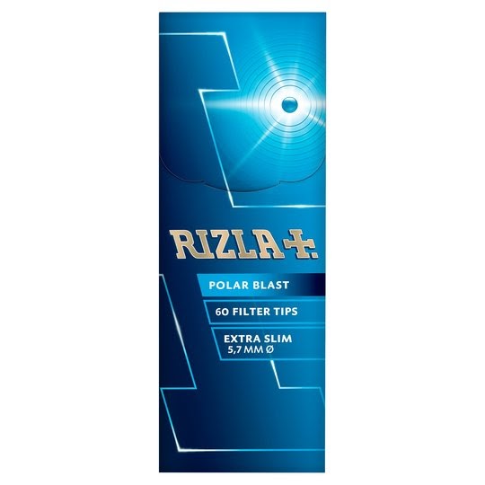 Rizla Polar Blast Extra Slim Filter Tips 60S