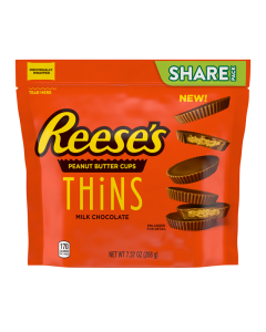 Reese’s Milk Chocolate Thins Peanut Butter Cups 208g