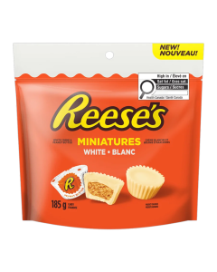 Reese’s Miniatures White Peanut Butter Cups 185g (Canadian Edition)