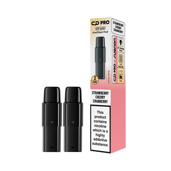 CP Pro 600 Prefilled Pods (Pack of 2)