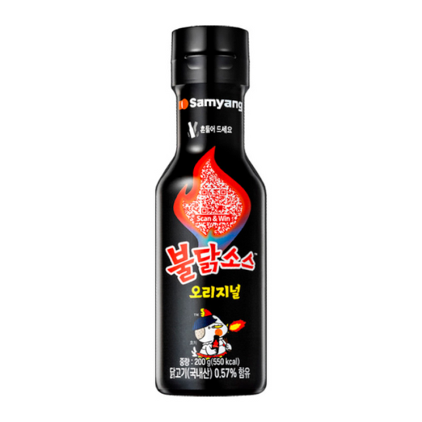 Samyang Buldak Hot Sauce Original 200g – Fiery Korean Flame Sauce
