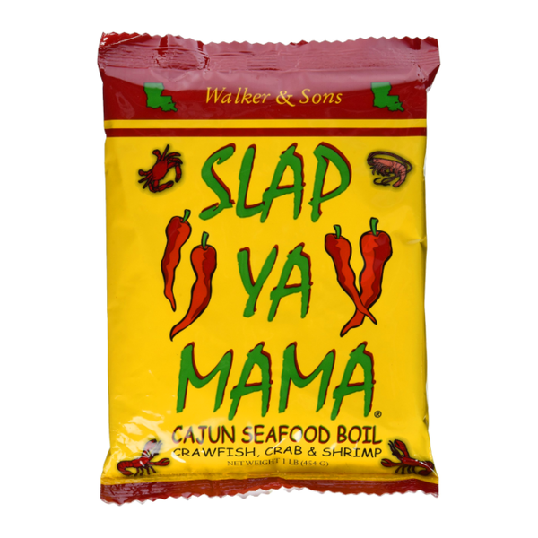 Slap Ya Mama Cajun Seafood Boil 1lb (454g) – Authentic Louisiana Cajun Boil Seasoning