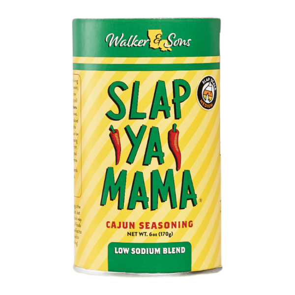 Slap Ya Mama Low Sodium Blend Cajun Seasoning 170g – Authentic Louisiana Spice with Less Salt