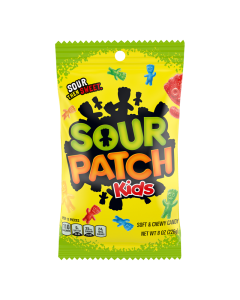 Sour Patch Kids Soft & Chewy Candy 226g – Original, Blue Raspberry, Strawberry, Watermelon &  Big Heads