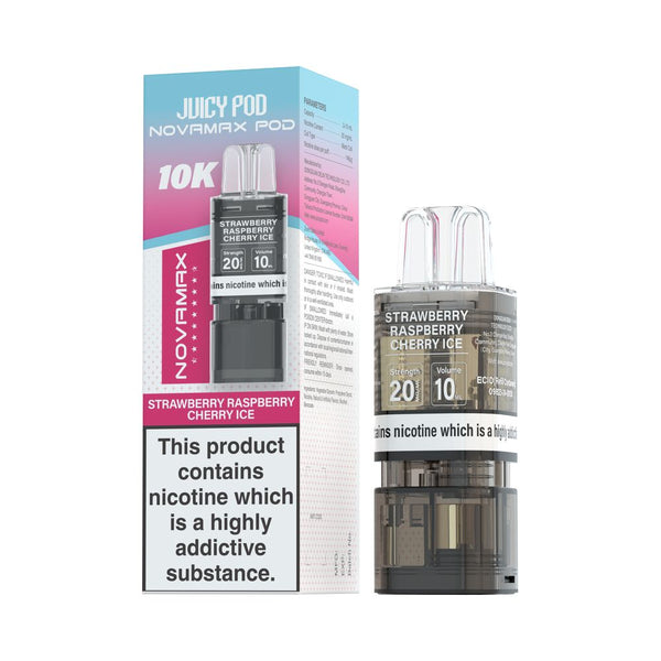 Juicy Pod NovaMax 10K Prefilled Pods | Only £5.49 | Any 3 For £14.99
