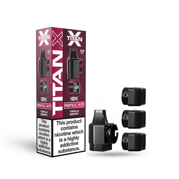 Titan X Prefilled Pods | Only £5.99 | Any 3 For £14.99