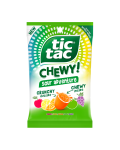 Tic Tac Chewy Sour Adventure – 2.8oz (80g)