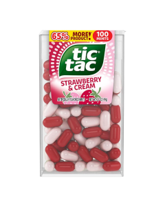 Tic Tac Fruit Adventure & Strawberry Cream – 1.7oz (48g)