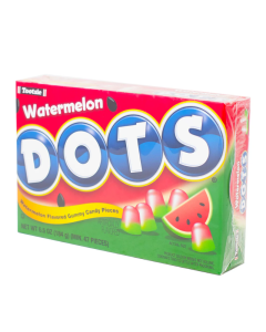 Tootsie Dots Gumdrops Theater Box 184g – Original, Watermelon & Tropical