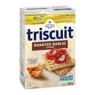 Triscuit Crackers 200g – Original, Roasted Garlic & Rosemary Olive Oil