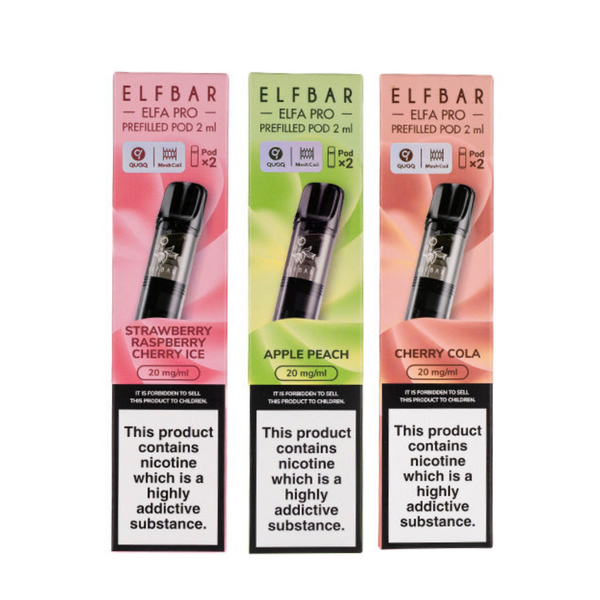 Elf Bar Elfa Pro Prefilled Pods Box of 10 packs