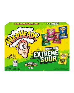Warheads Extreme Sour Hard Candy Theater Box – 1.5oz (42g)