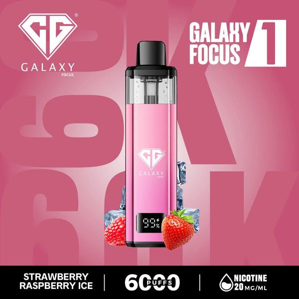 Galaxy Focus 1 6k Puffs Prefilled Pod Kit