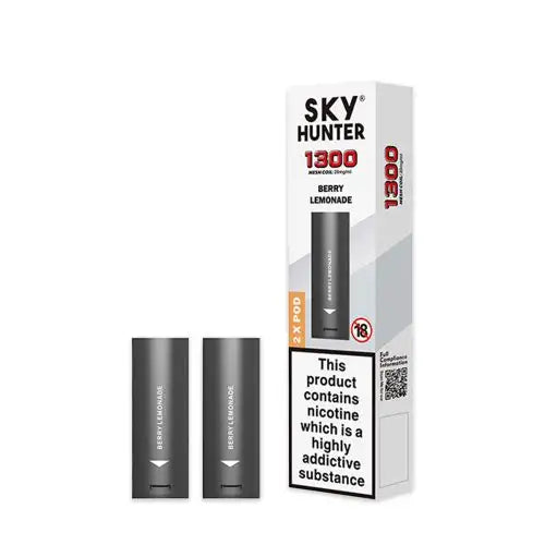 Sky Hunter 1300 Prefilled Vape Pods | Only £5.49 | Any 3 for £14.99