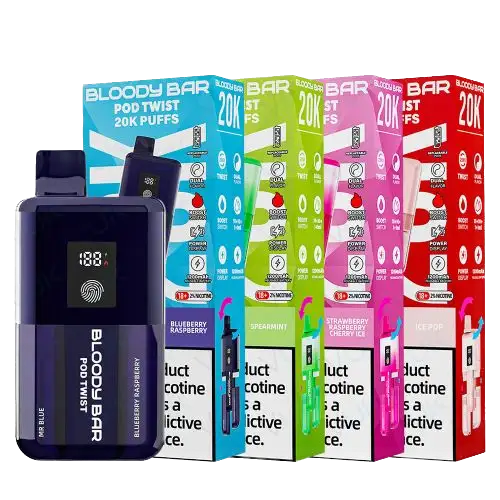 Bloody Bar Pod Twist 20K Prefilled Pod Kit -Box of 5